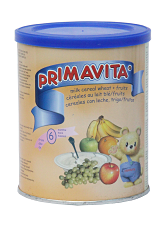 Primavita melkpapje tarwe met fruit